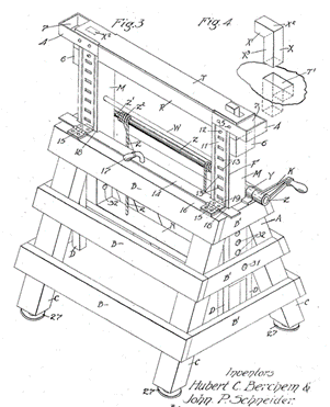 A drawing of a woodworking machine

Description automatically generated