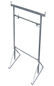 A metal frame with a bar

Description automatically generated with medium confidence