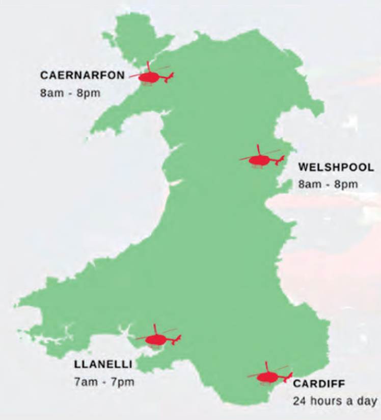 A map of wales with red helicopters

AI-generated content may be incorrect.