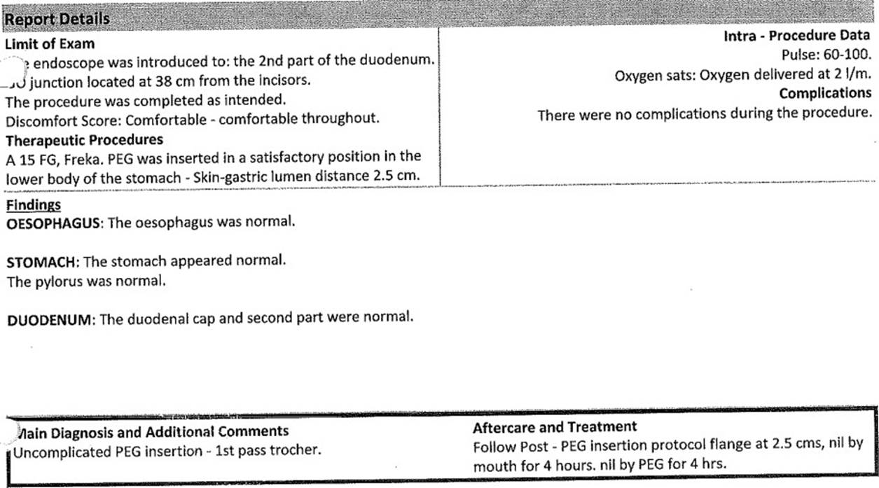 A close-up of a medical document Description automatically generated